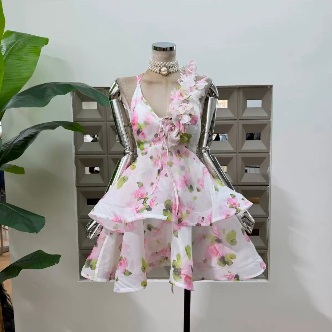 CHERRY BLOSSOM MUSE DRESS