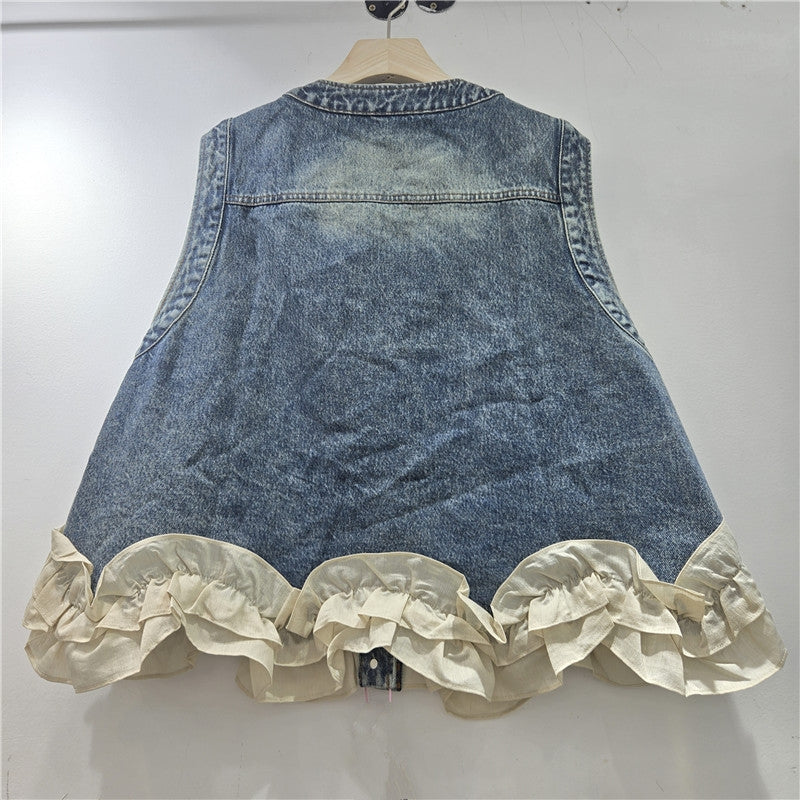 BOTANICA RUFFLE VEST
