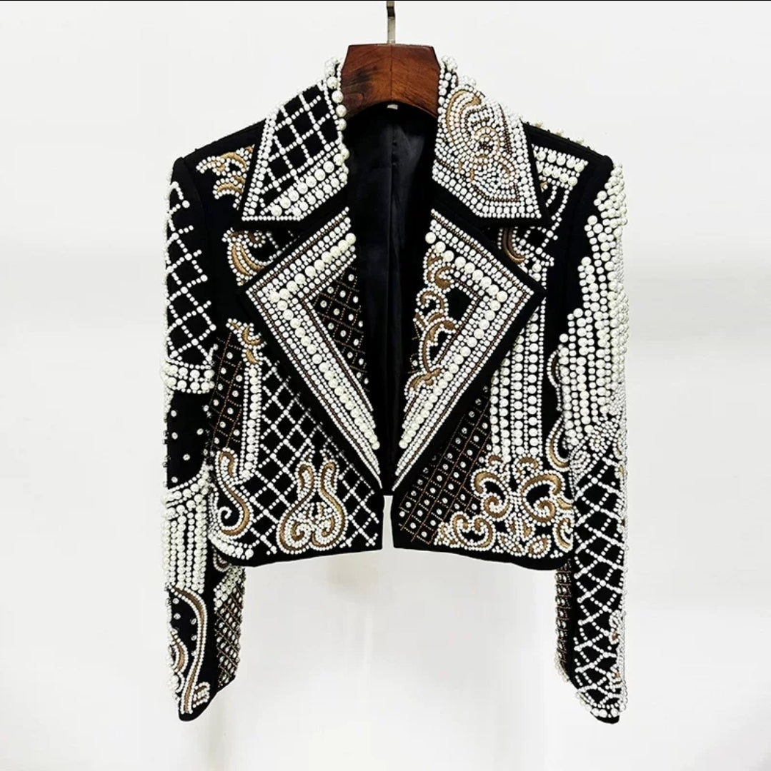 THE RODEO ROYALE EMBELLISHED JACKET