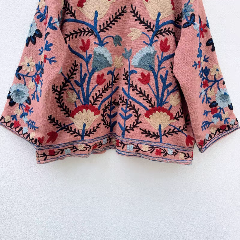 THE ROSELLE EMBROIDERED JACKET