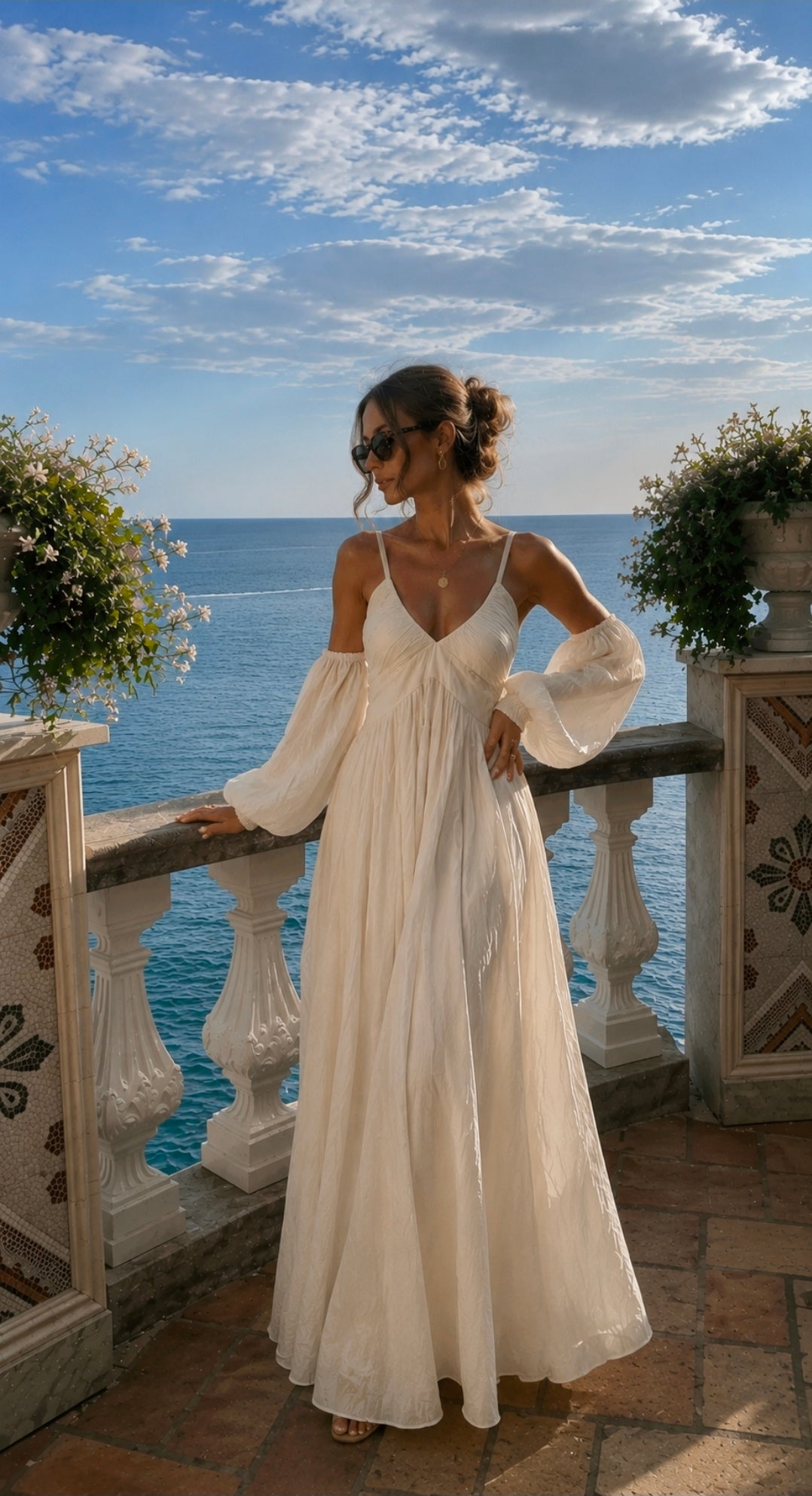 AMALFI BREEZE MAXI DRESS
