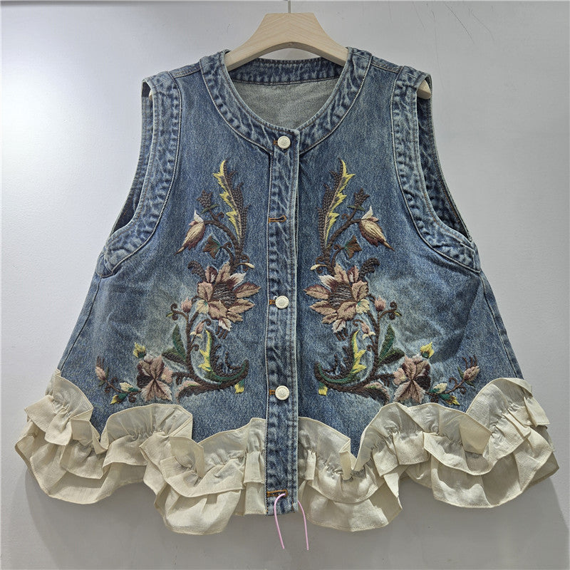 BOTANICA RUFFLE VEST