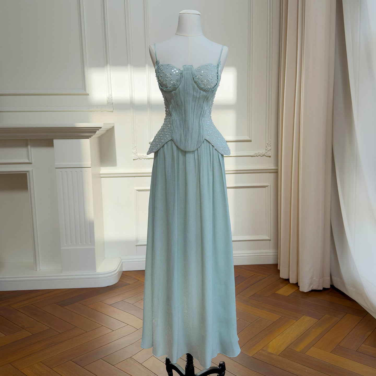 FROSTED PETAL DRESS