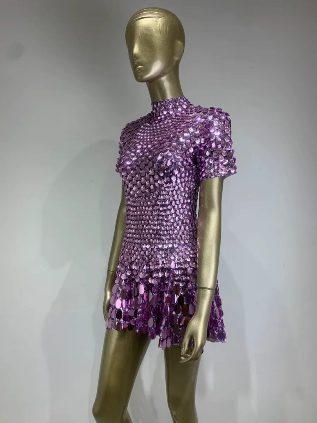 ÉLYSÉE EMBELLISHED MINI - PURPLE