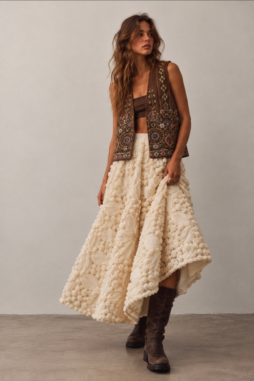 WILD FLOWER REVERIE SKIRT