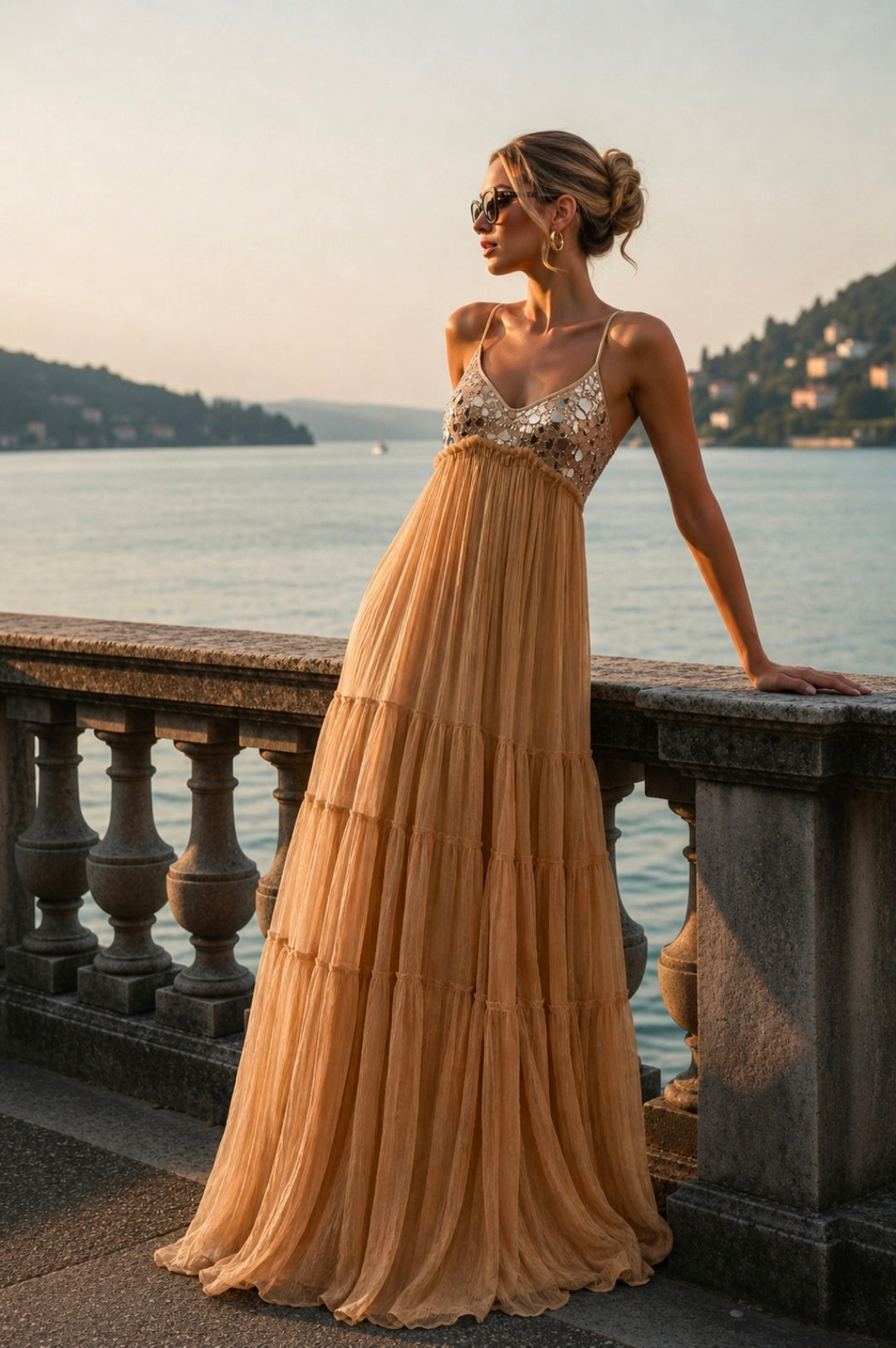 IT GIRL IN GOLD MAXI