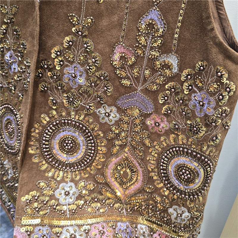 THE SOLARA EMBELLISHED VEST