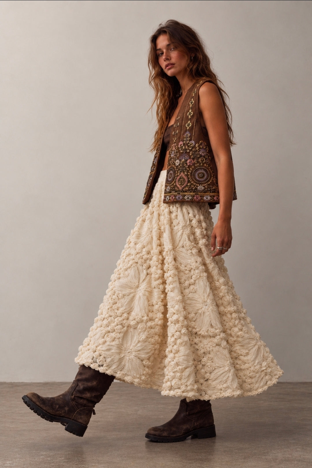WILD FLOWER REVERIE SKIRT