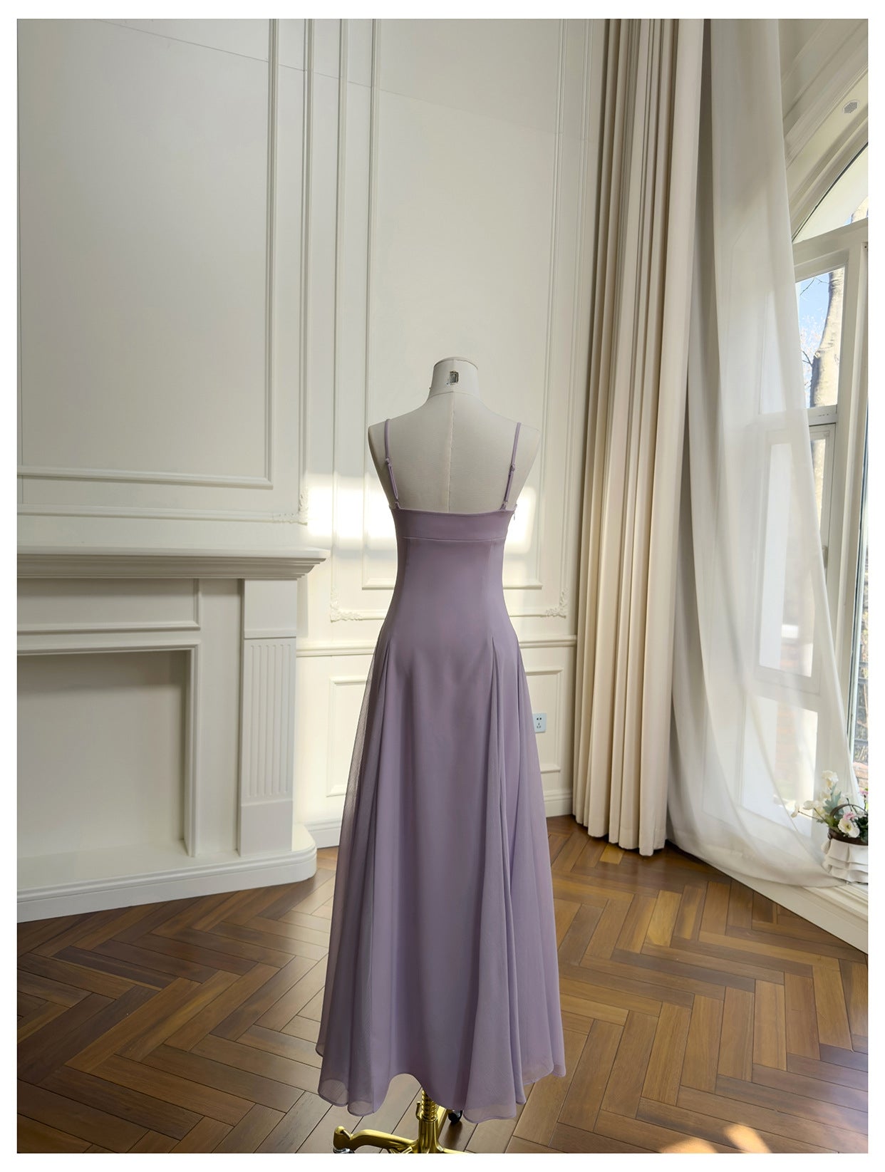 SOFT POWER DRESS - PURPLE