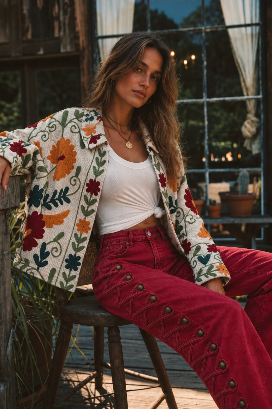 THE MARIGOLD EMBROIDERED JACKET