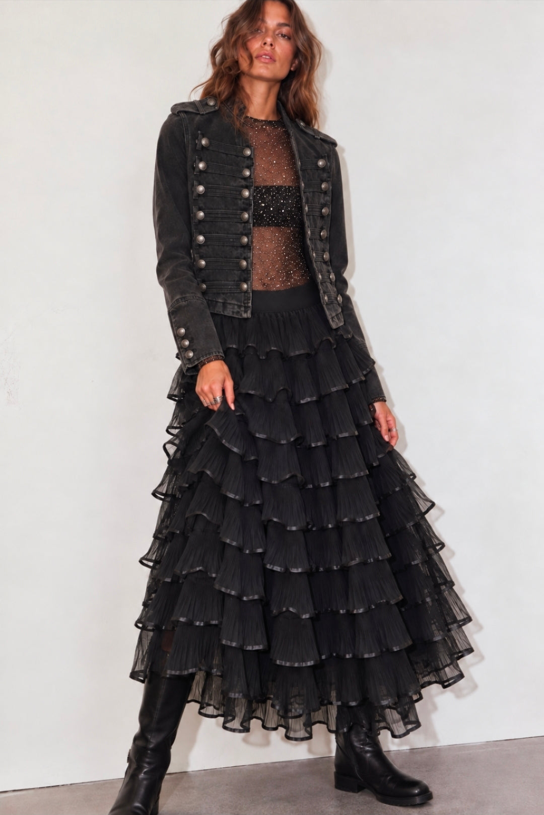 THE CAVALIER JACKET - BLACK