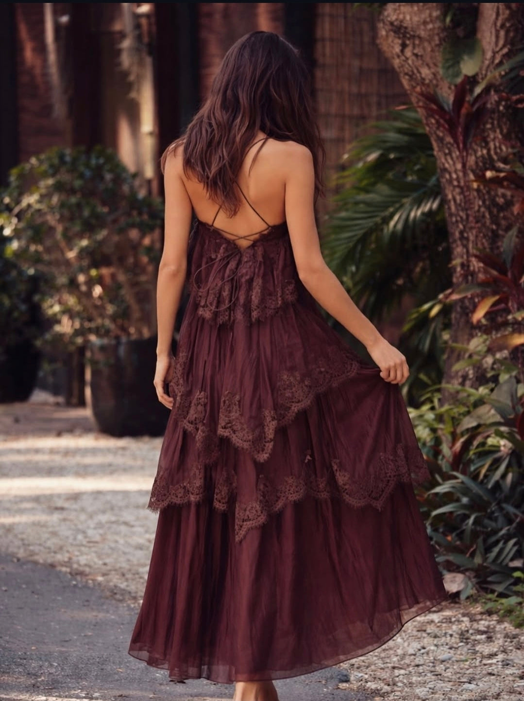 WHISPER MAXI - BROWN