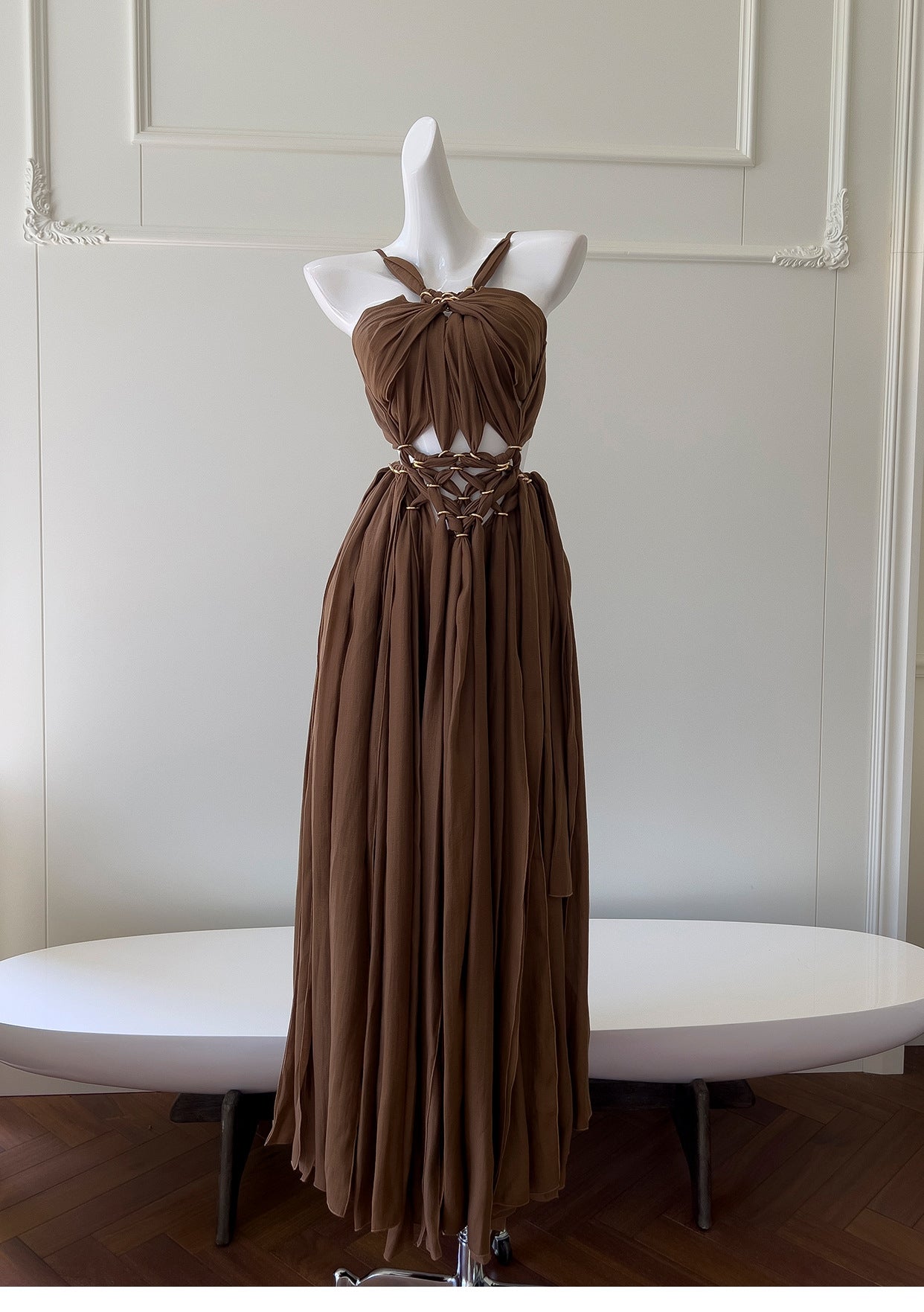 THE BRONZE GODDESS DRESS