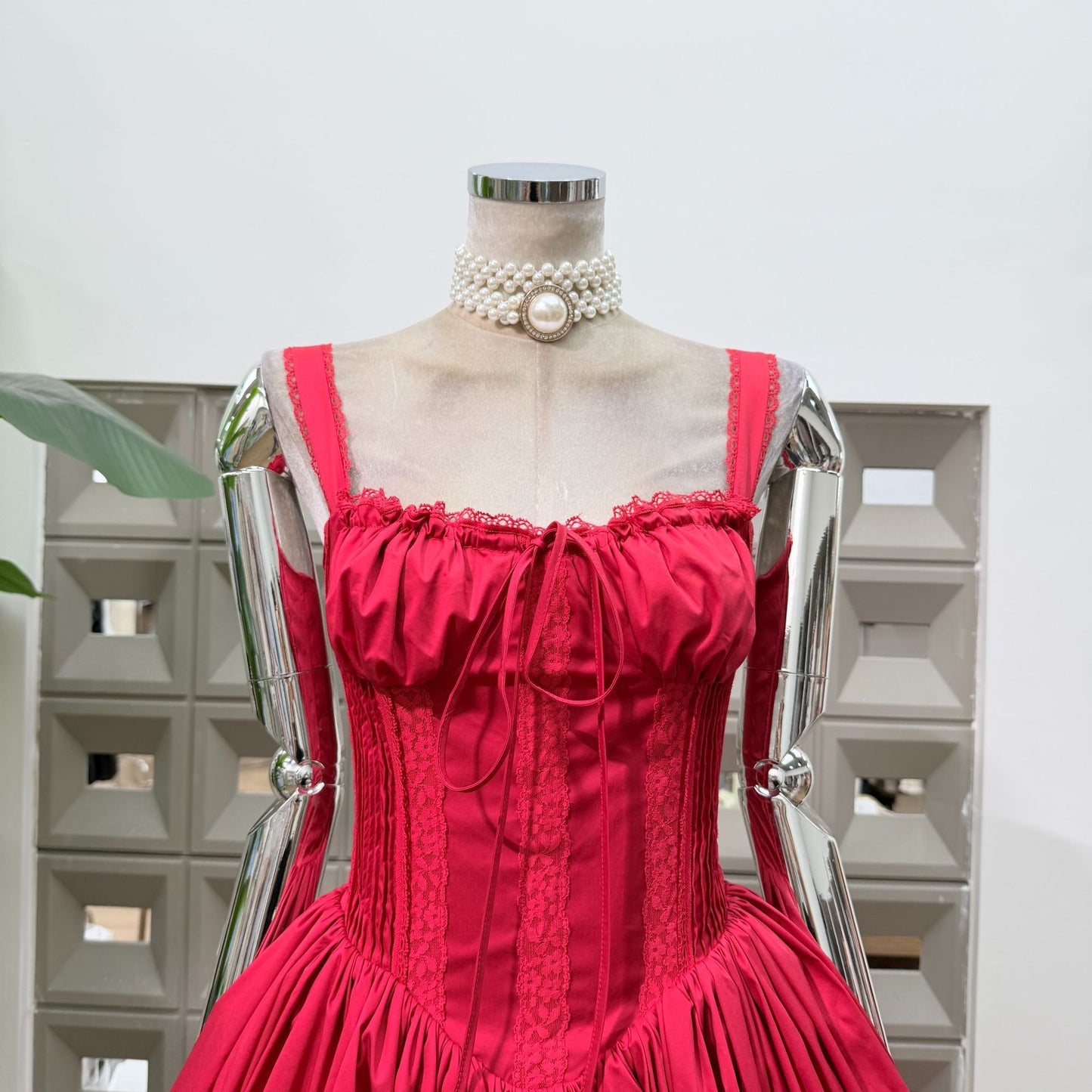 CRIMSON BELLE DRESS