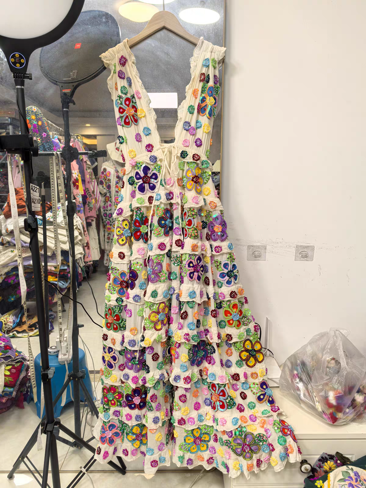 THE MIRAGE EMBELLISHED MAXI
