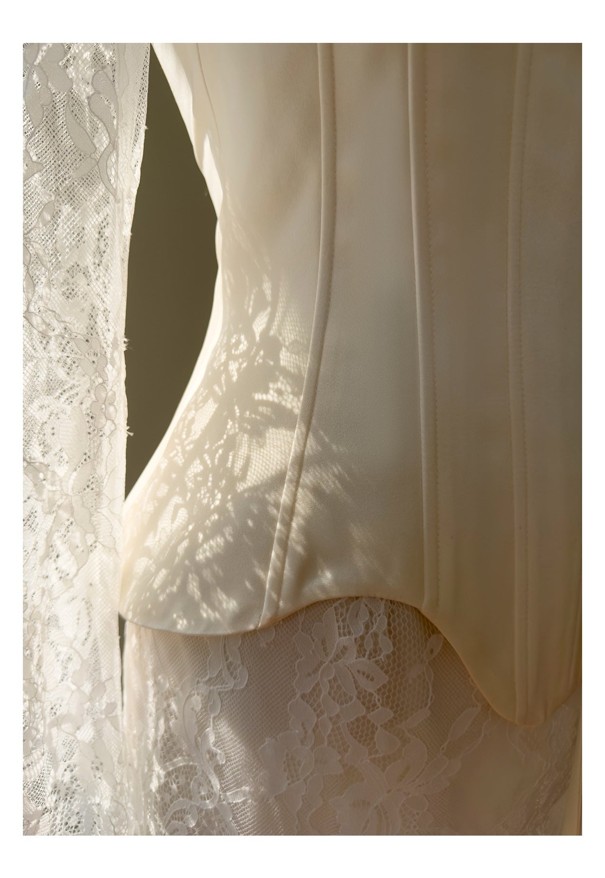 THE CELESTE LACE CORSET DRESS