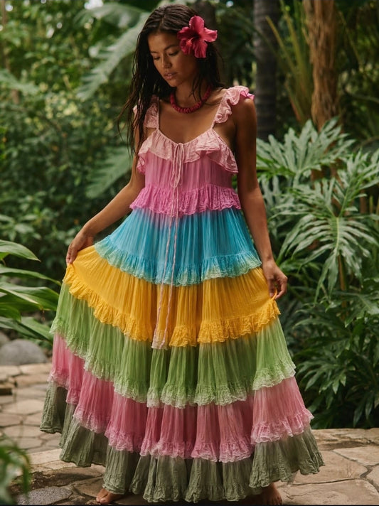 RAINBOW LAGOON DRESS