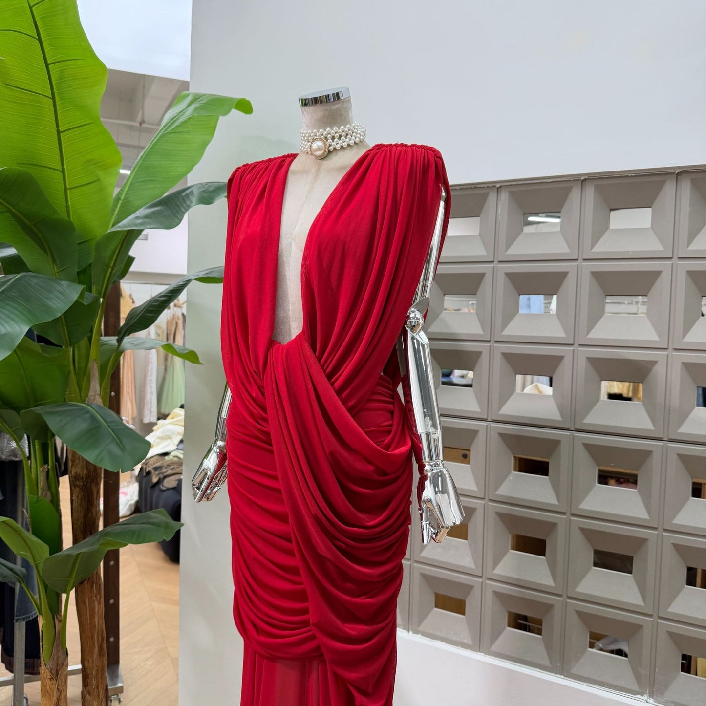 SCARLET MIRAGE DRESS