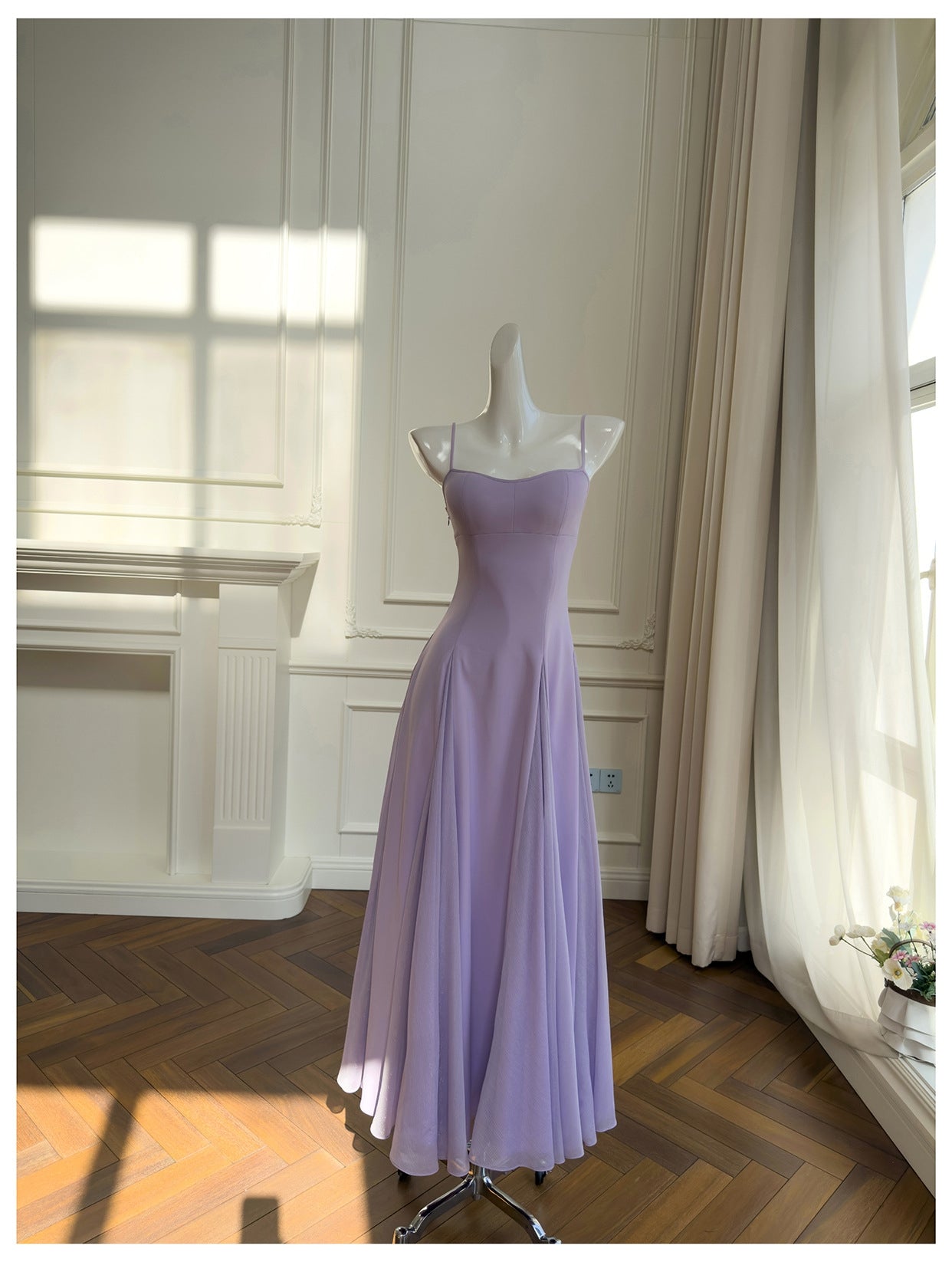 SOFT POWER DRESS - PURPLE