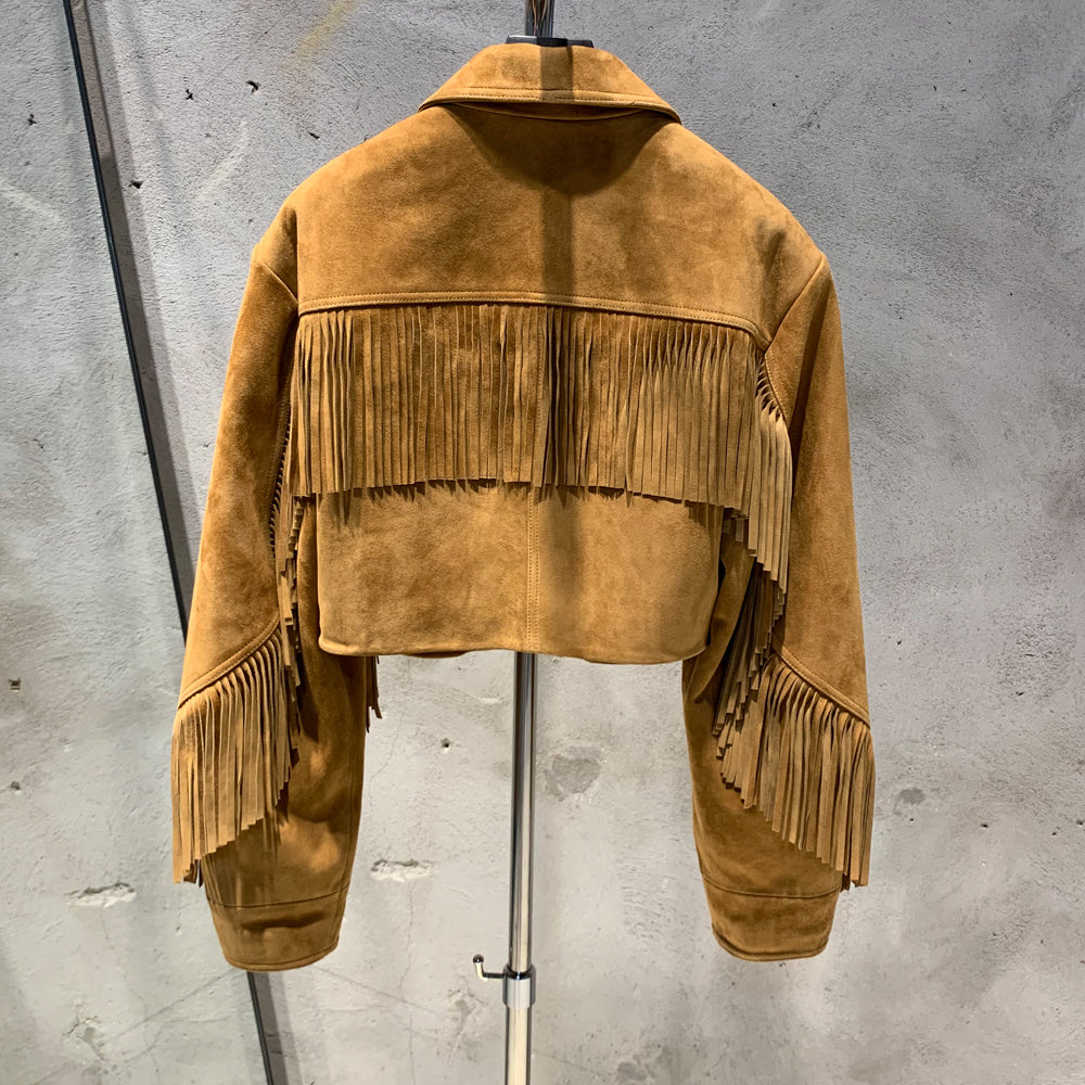 THE CALISTA SUEDE JACKET