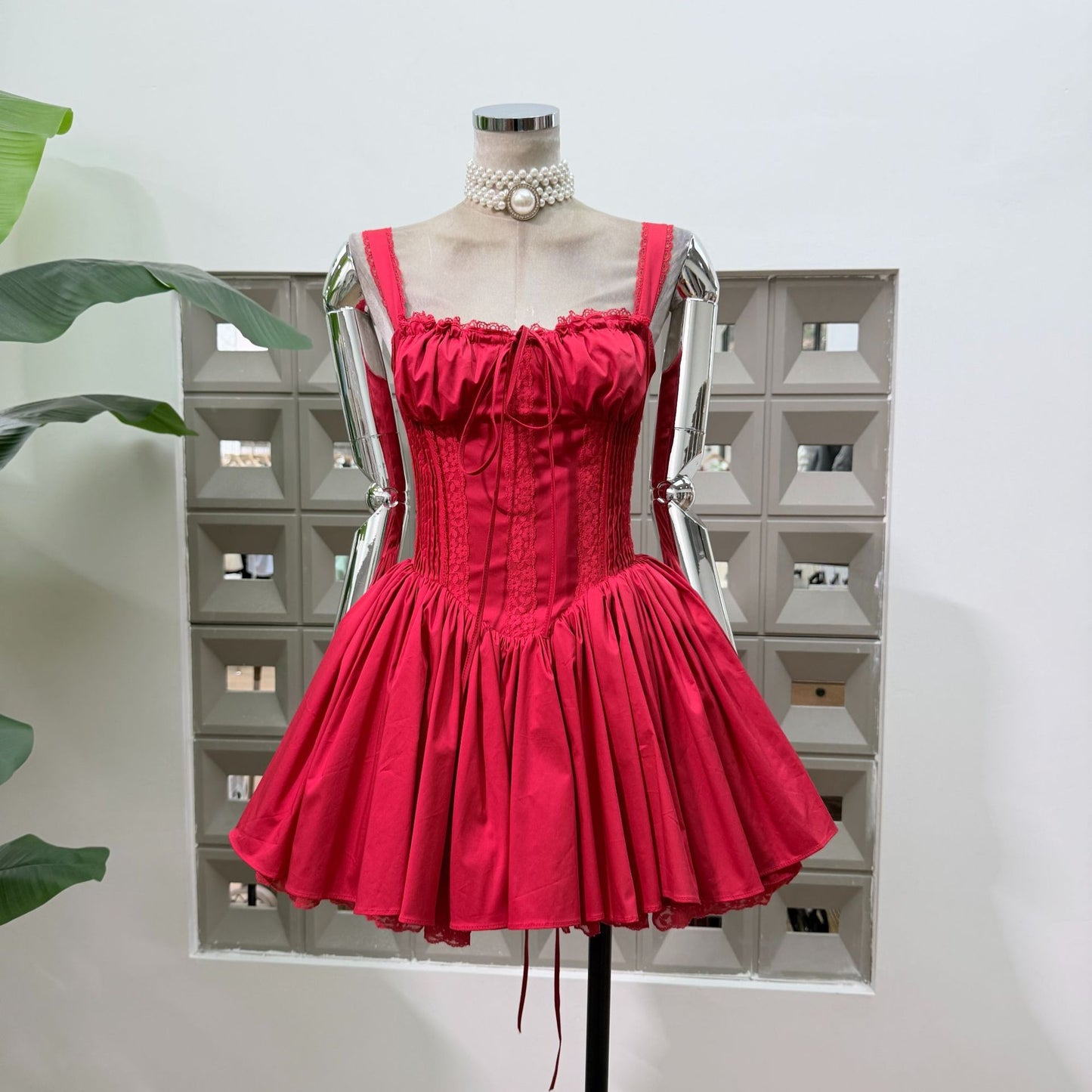 CRIMSON BELLE DRESS